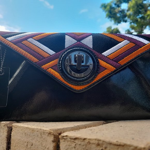 Mimco Handbags - Mimco Algorithm Envelope clutch